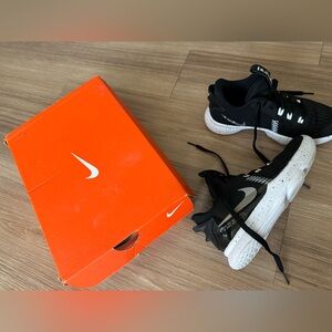 Nike Black and White Shoes